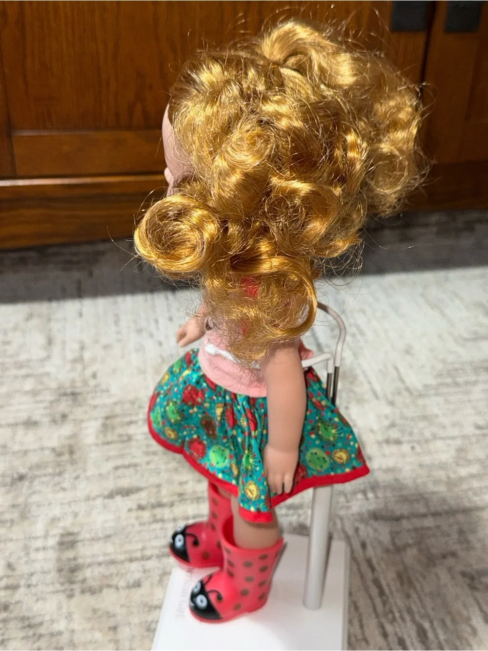 American Girl wellie wishers Willa doll in original outfit